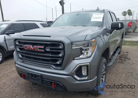 2021 GMC Sierra 1500 4Wd Short Box At4 из США, поврежденный, VIN 3GTP9EEL3MG388668